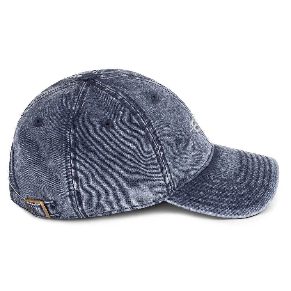 C-STAR VINTAGE CAP (NAVY)